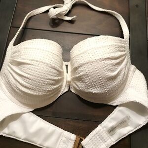 Victoria's Secret White Bikini Top and bottoms